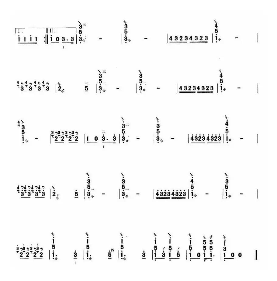 土耳其进行曲（三弦）