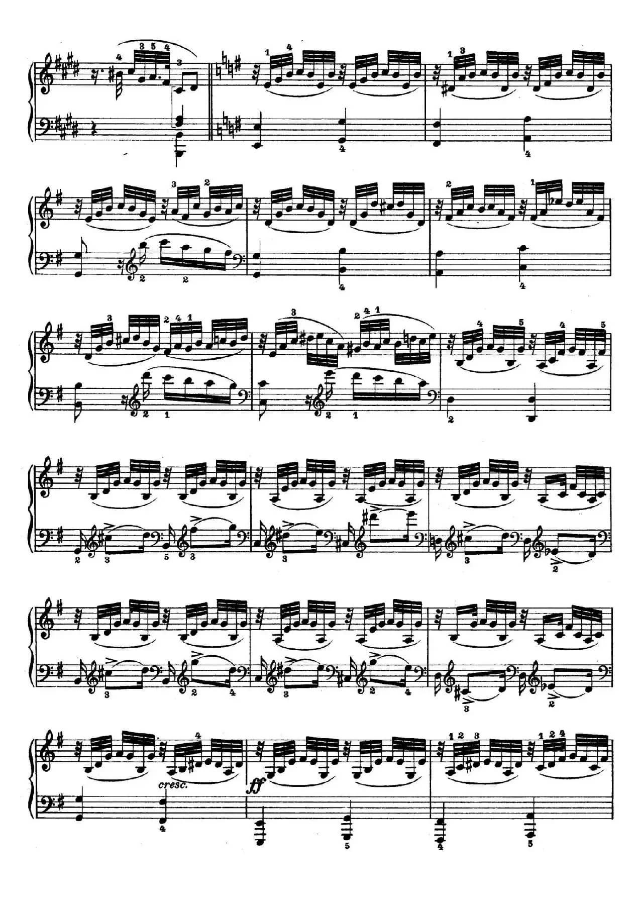 Piano Sonata in C Op.2 No.3（C大调第三钢琴奏鸣曲）