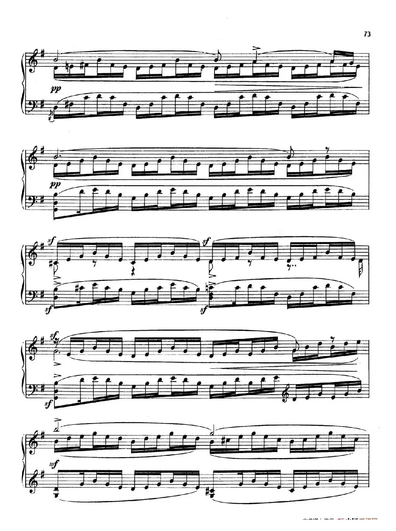 24 Characteristic Pieces Op.36（24首性格小品·15）