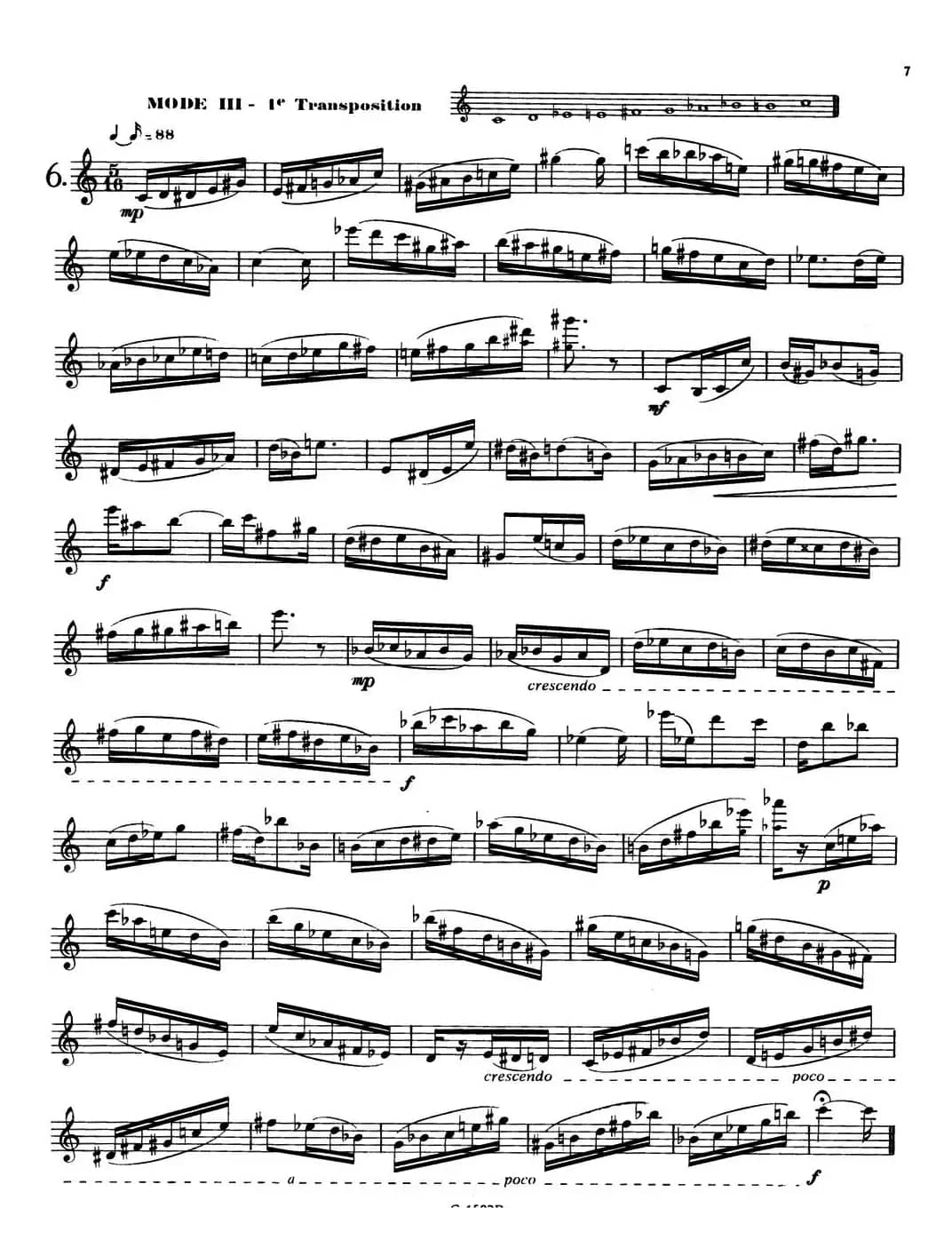 拉库尔萨克斯管练习曲28首（6—10）