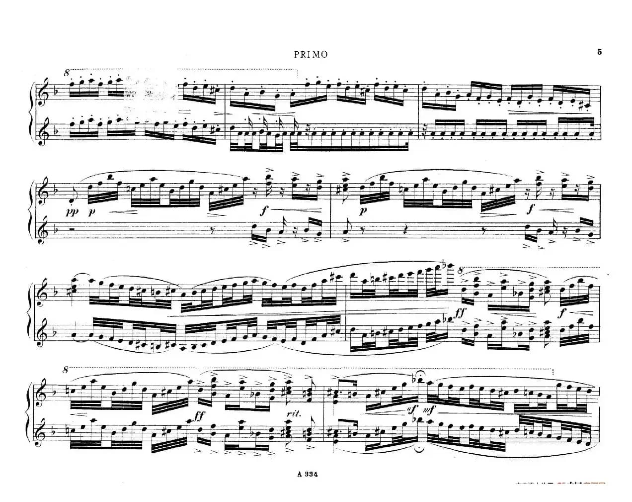 d小调托卡塔与赋格（BWV 565·雷格改编钢琴四手联弹版）
