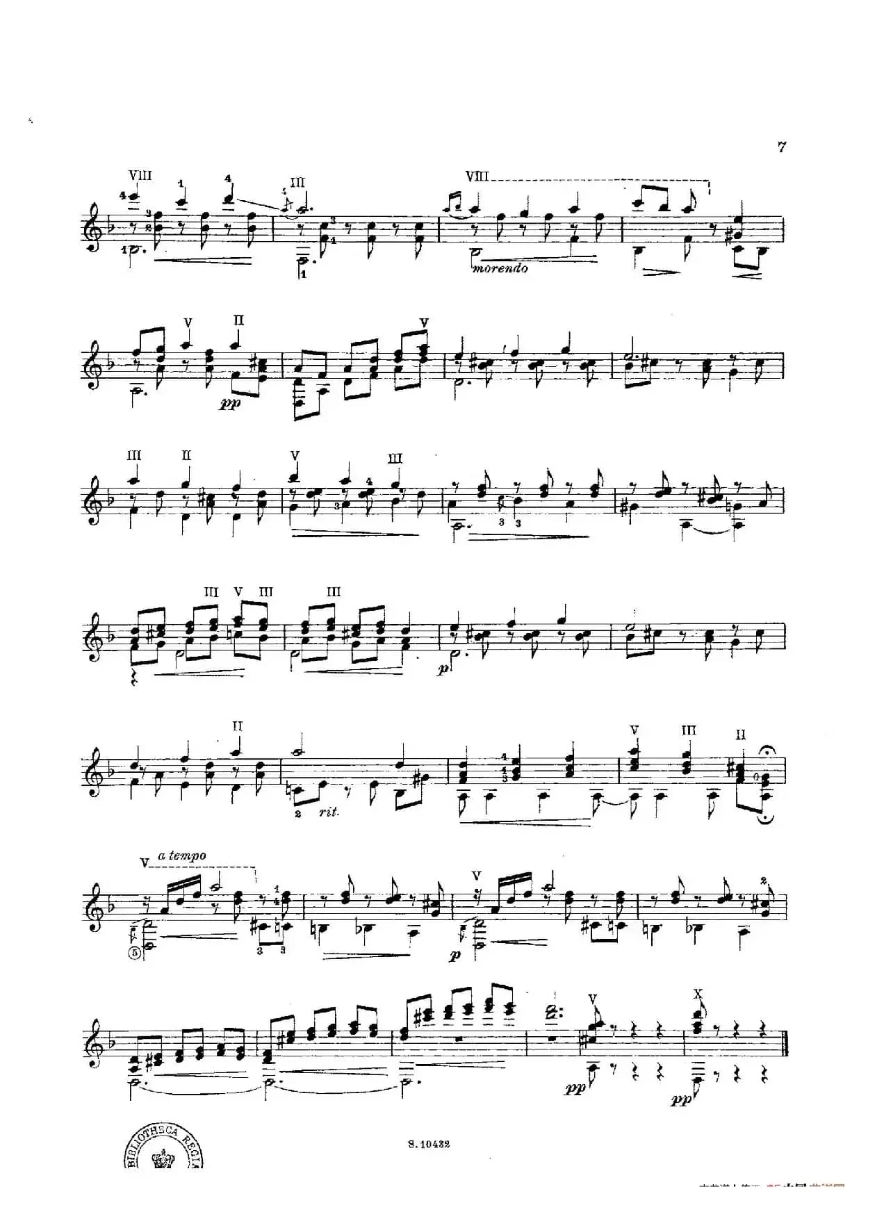 Cordoba(Cantos de Espana)（古典吉他）