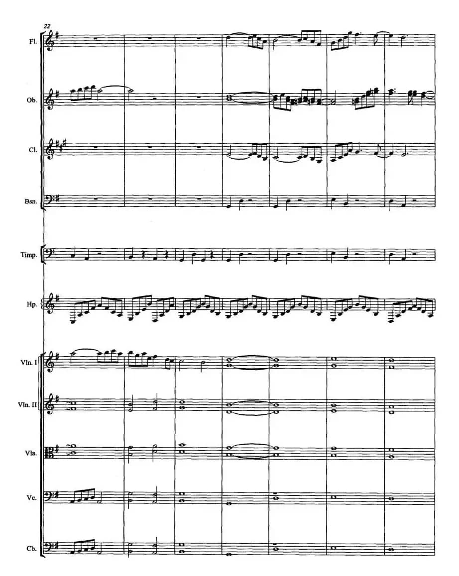 森林（管弦乐队总谱）