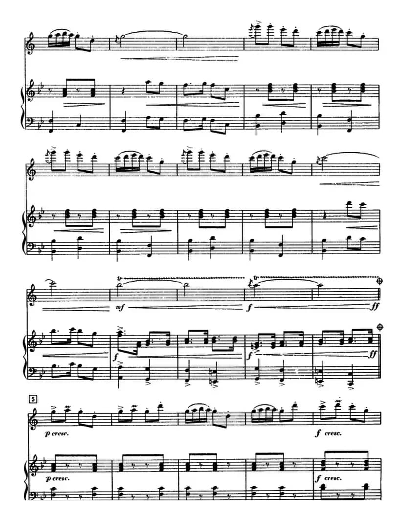 喜送丰收粮 （单簧管+钢琴伴奏）