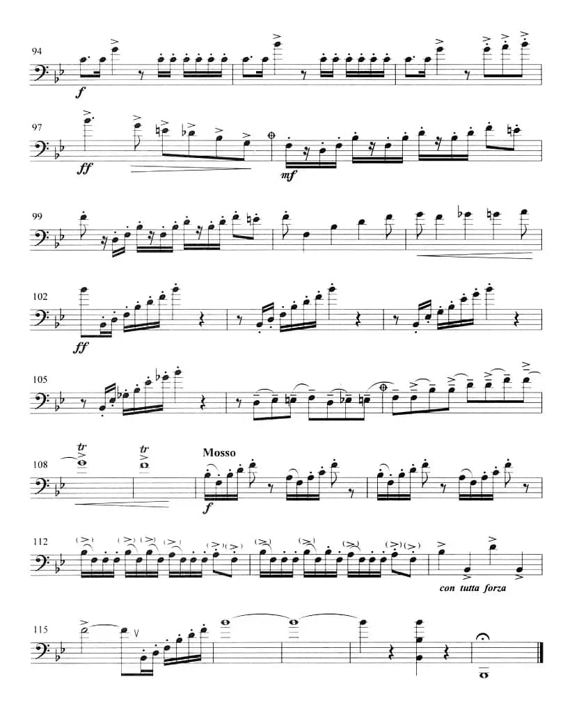 学生协奏曲（长号）