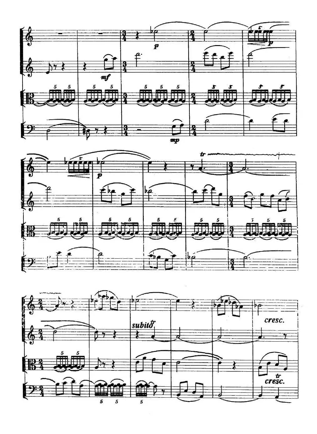 祭文（弦乐四重奏）