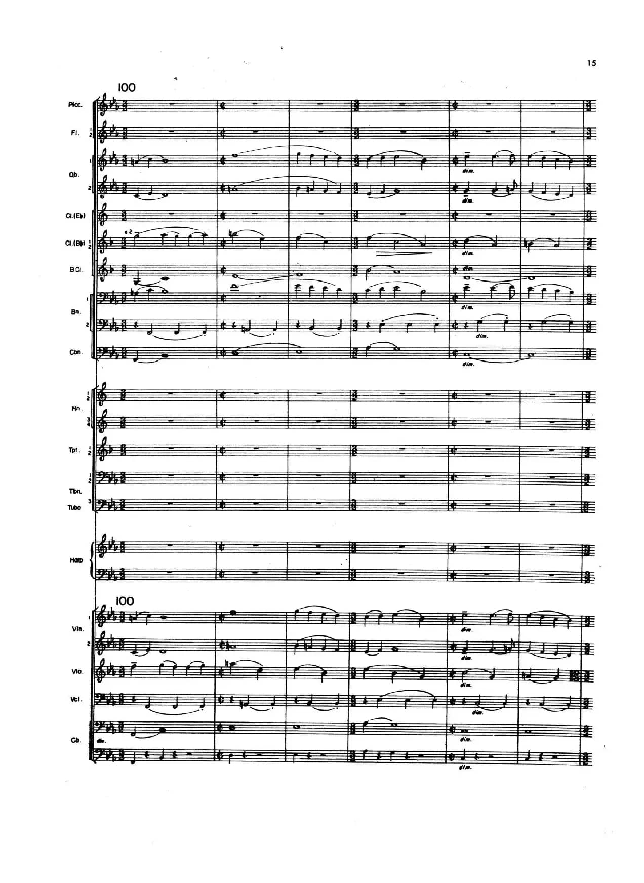 OVERTURE TO CANDIDE（《坎迪德》序曲）（交响乐总谱）