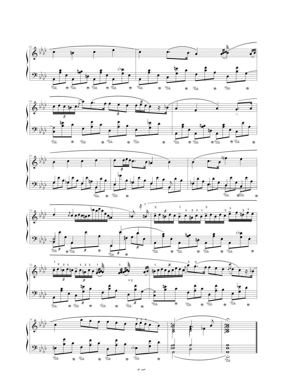 降A大调夜曲，Op.32,No.2（肖邦第10号夜曲）