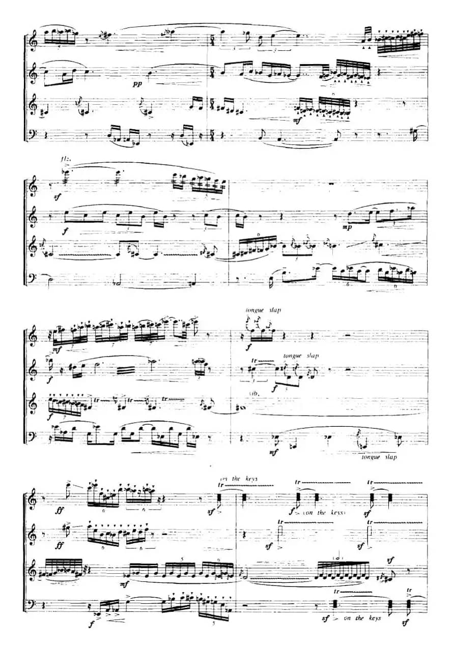 暮春（萨克斯四重奏）