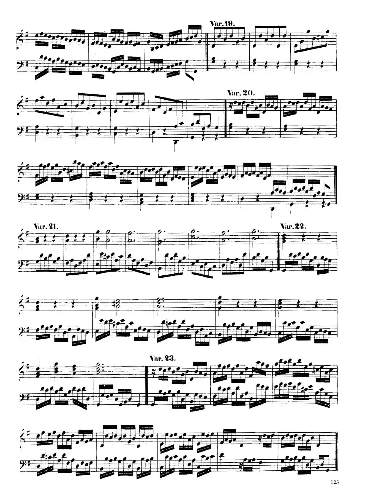 Chaconne in G major G.228（G大调恰空）