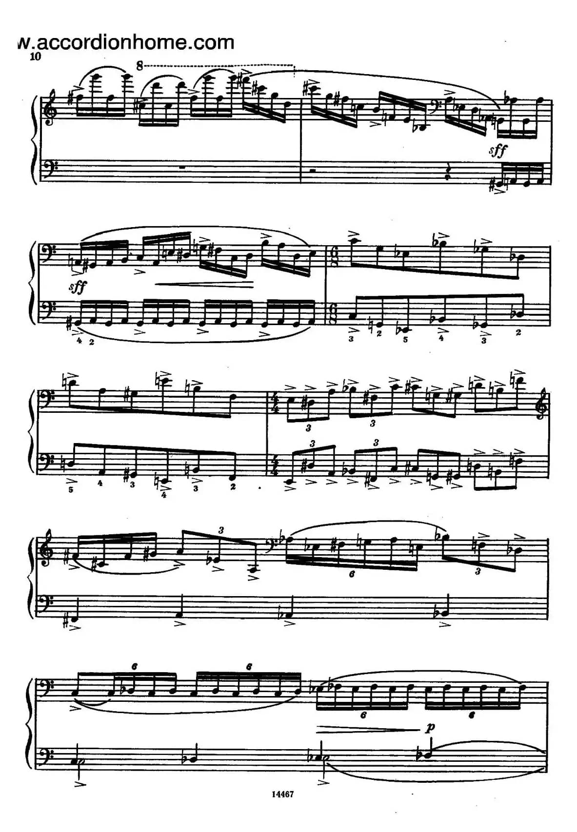 Sonate No.3（奏鸣曲三号）（第一乐章）