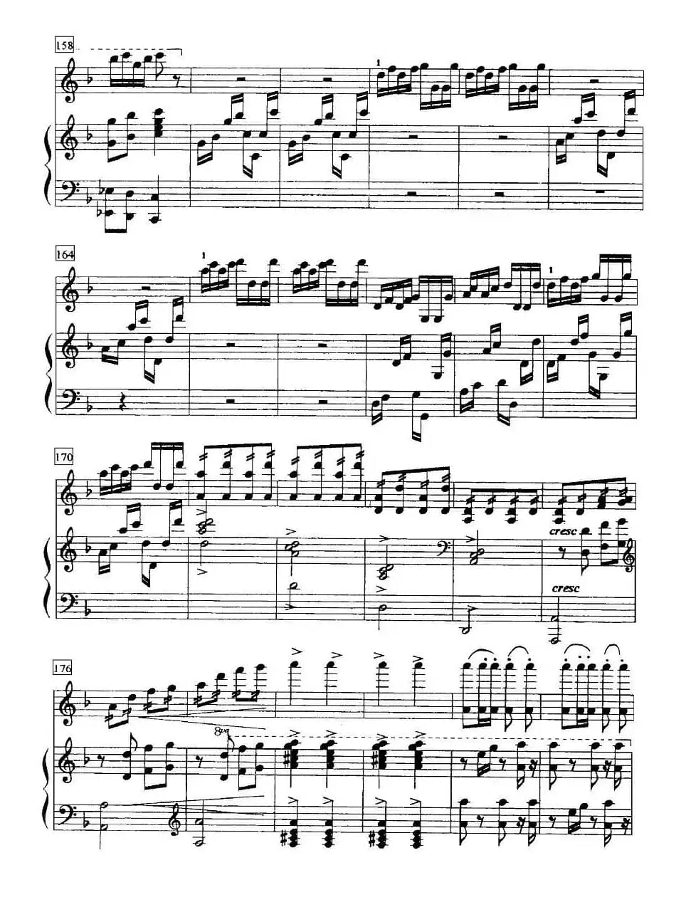 送行（小提琴+钢琴伴奏）