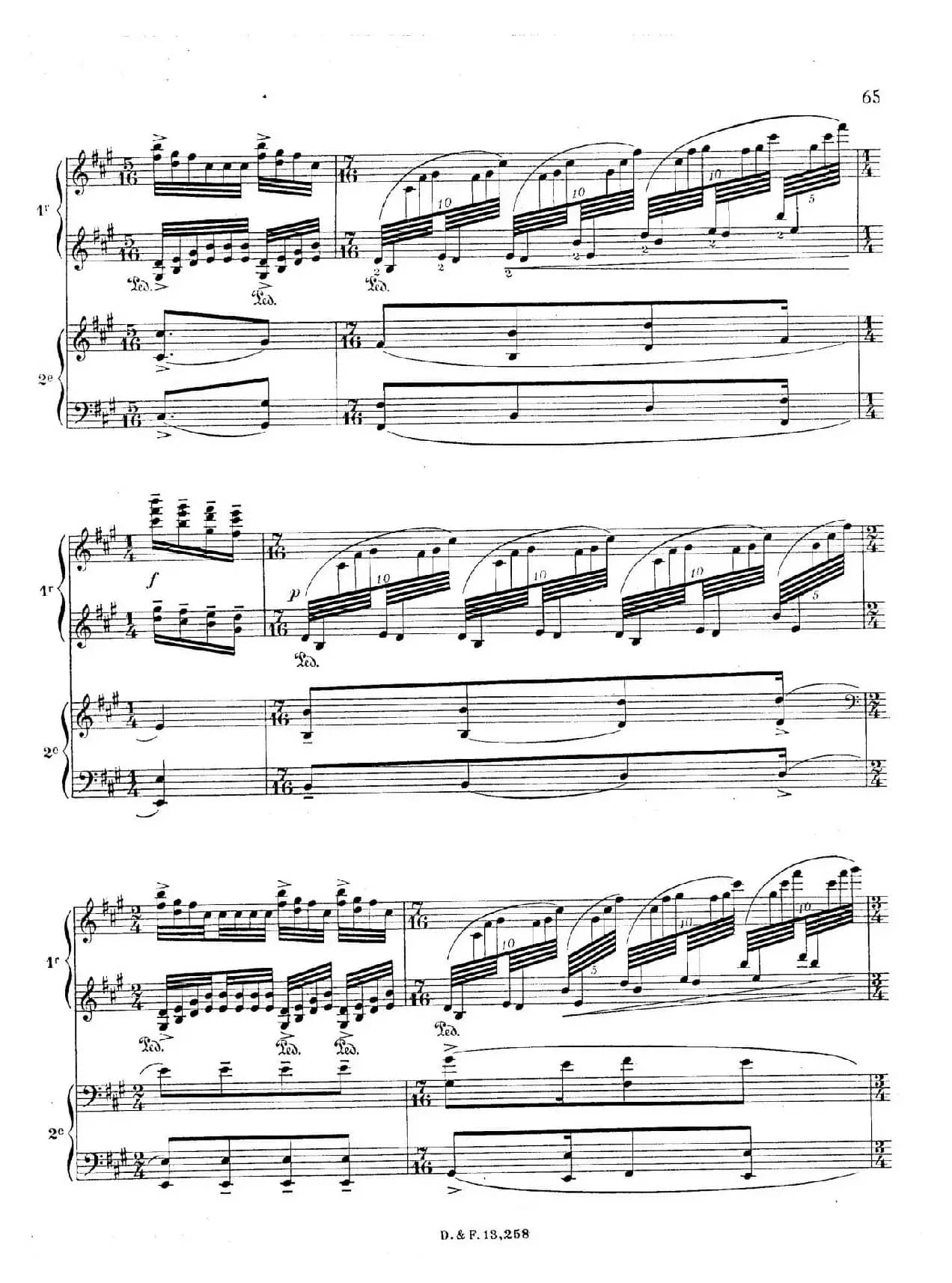 Visions de l'Amen（阿门的幻想·双钢琴·Ⅴ）