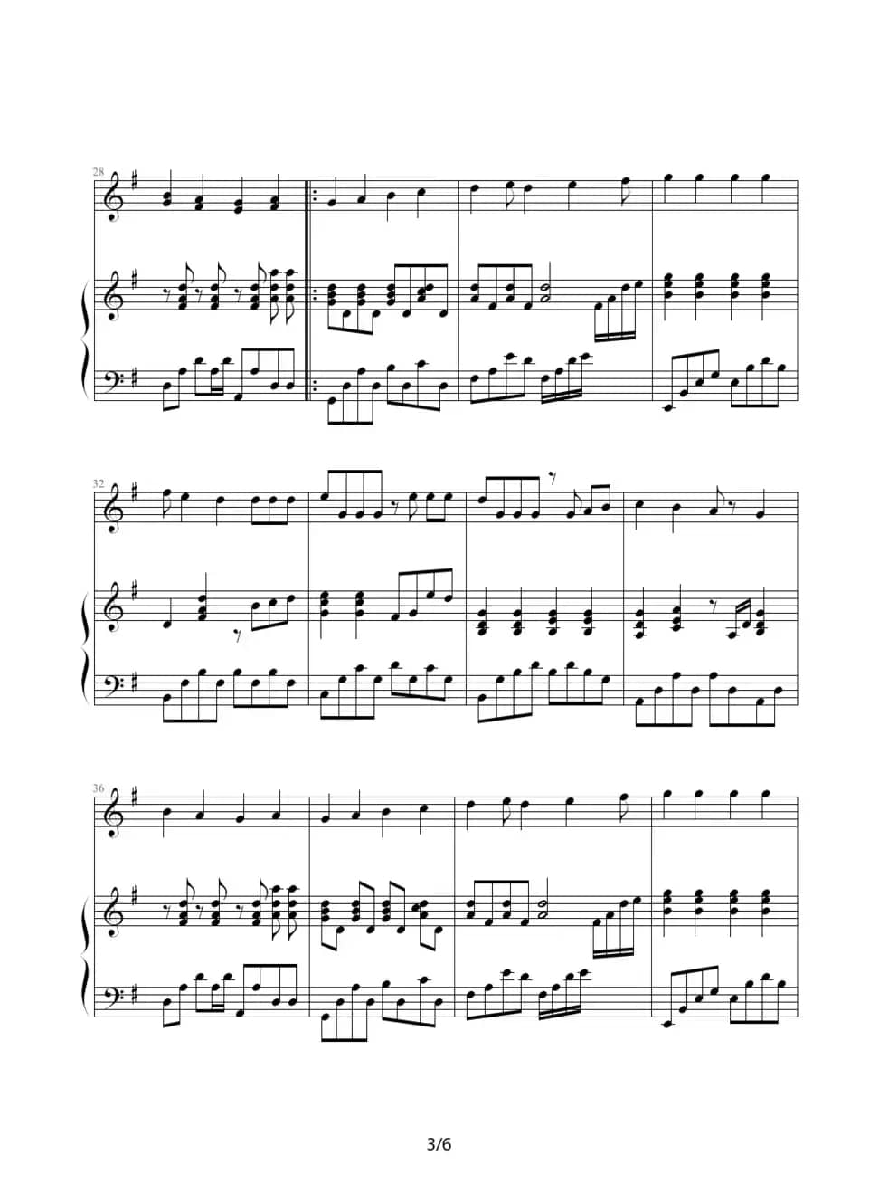 花香（电视剧《薰衣草》主题曲）（钢琴伴奏谱）