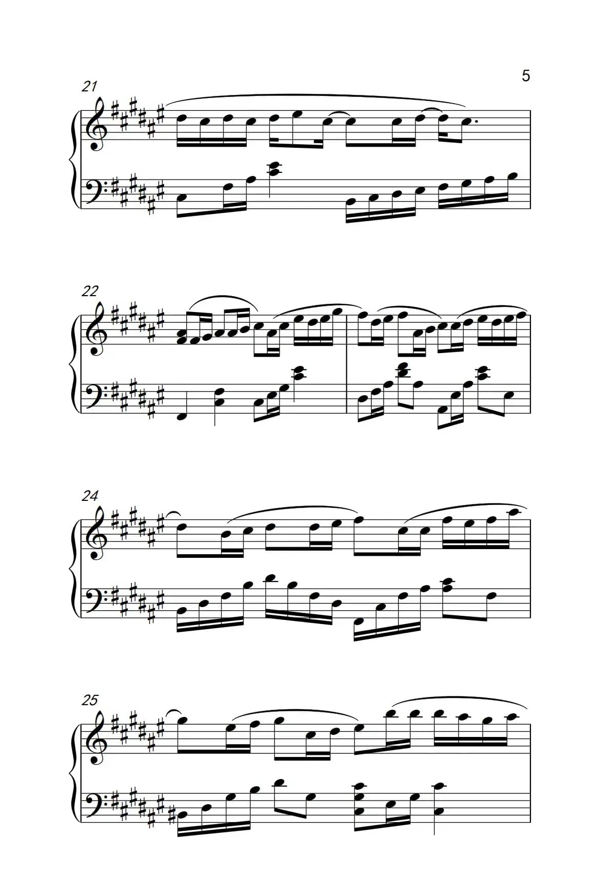 好心分手（《弹吧音教》制谱版）