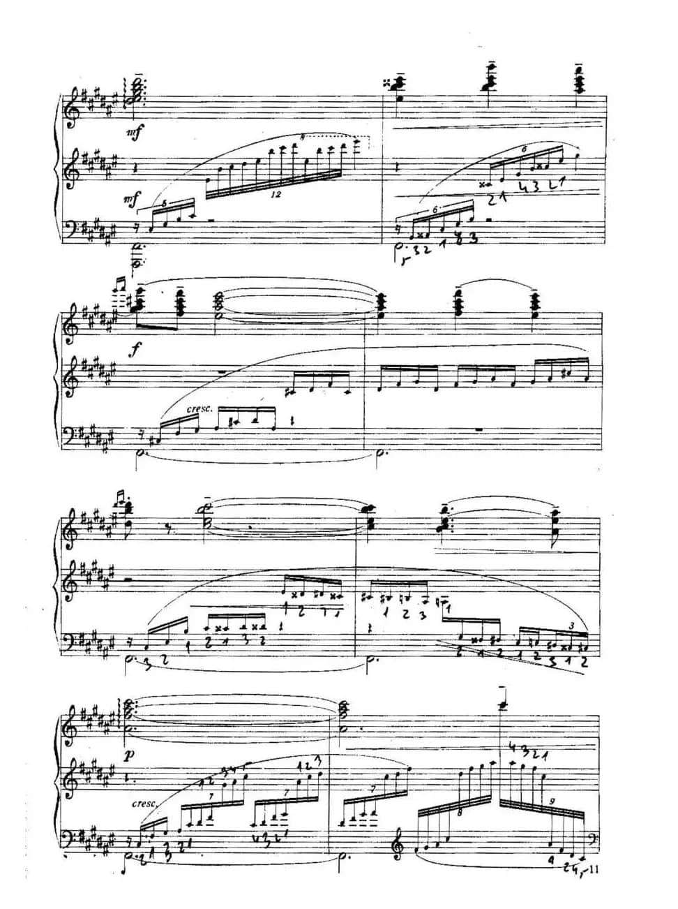 Six Préludes Exotiques Op·17（6首特色前奏曲·1）