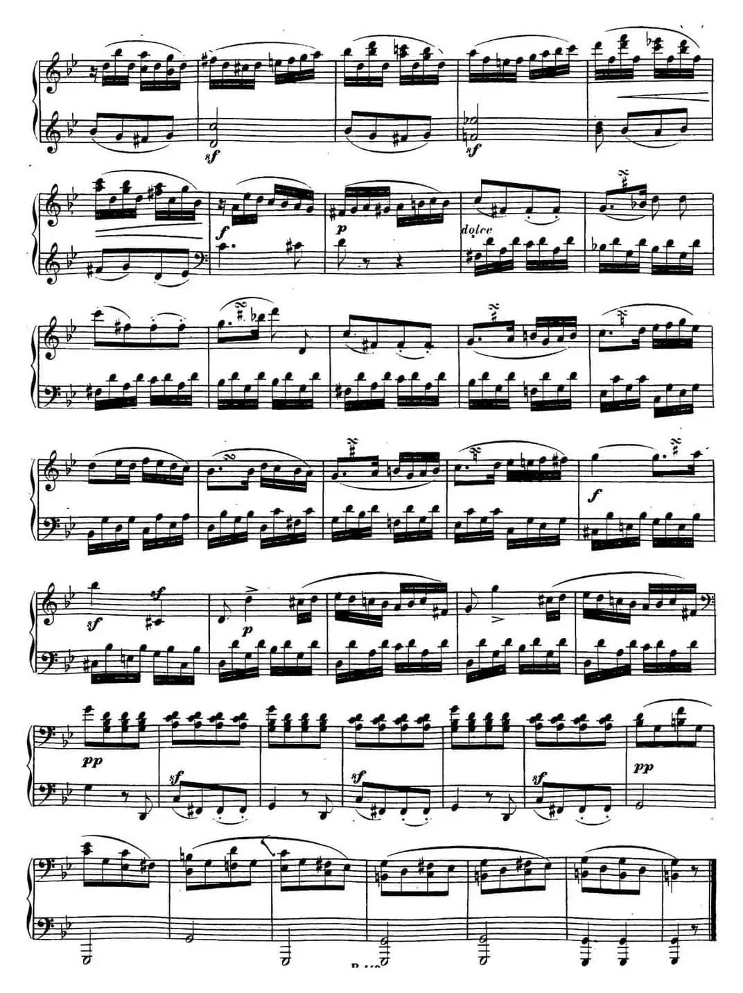 贝多芬钢琴奏鸣曲19 g小调 Op.49 No.1 G minor