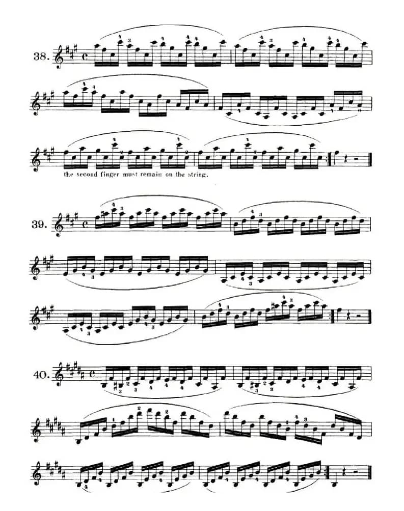 School of Mechanism, Op. 74（小提琴技巧练习35——46）