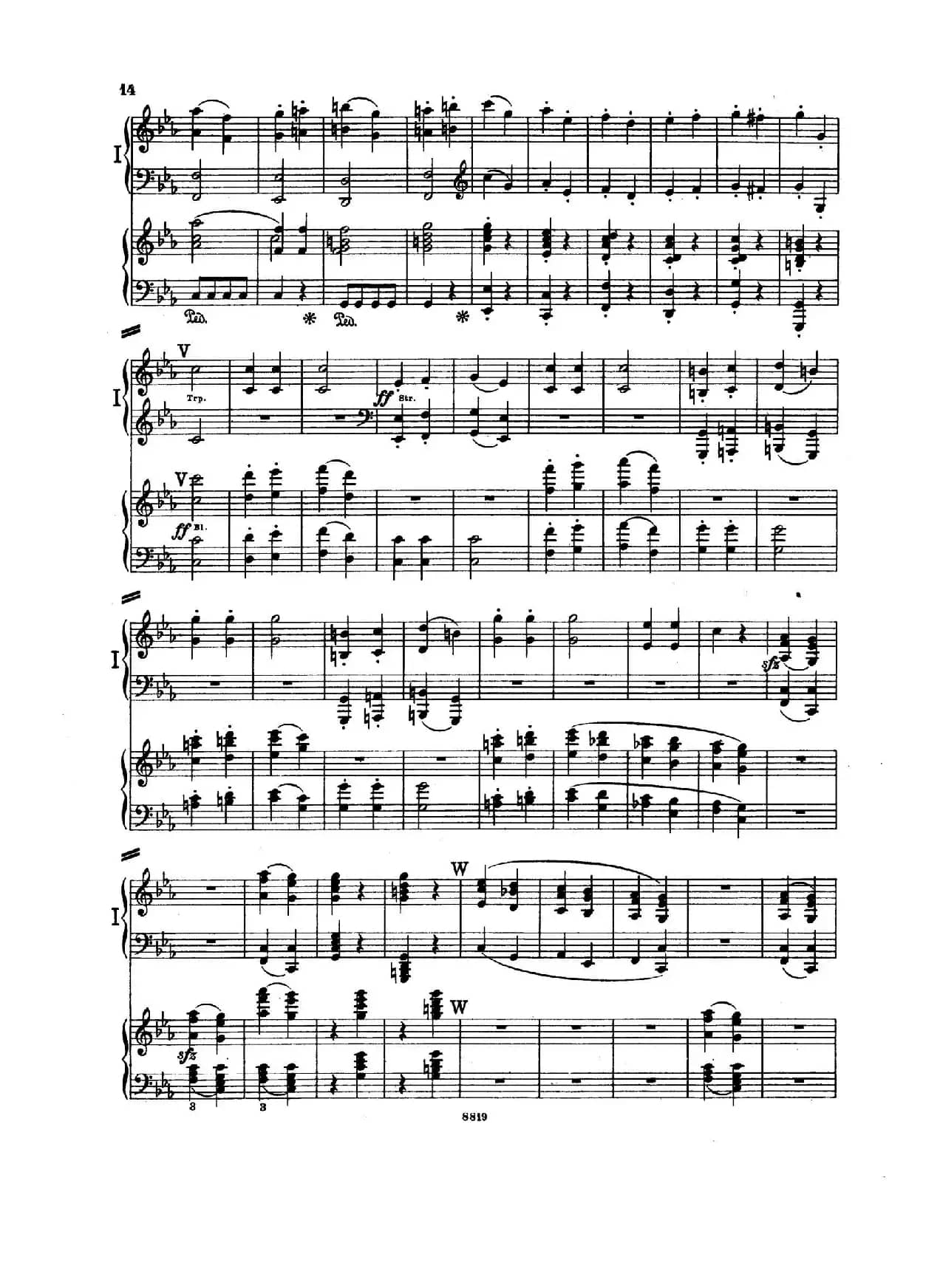 Symphony No.5 in c Minor Op.67（双钢琴版第1——2乐章）