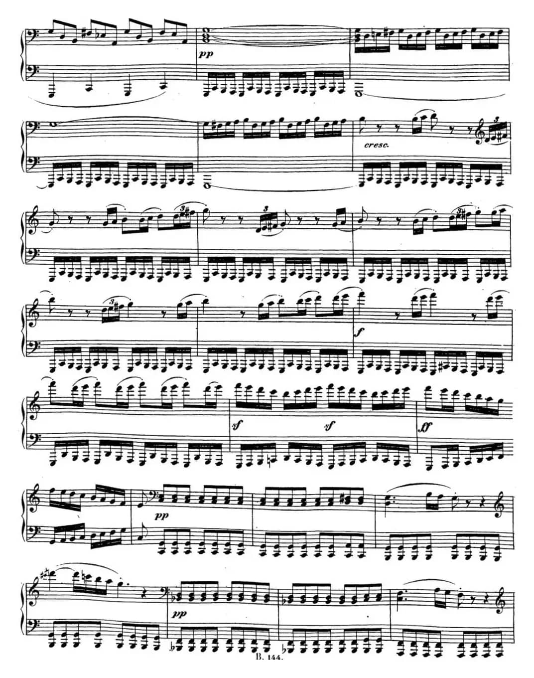 贝多芬钢琴奏鸣曲21 黎明（华尔斯坦） C大调 Op.53 C major