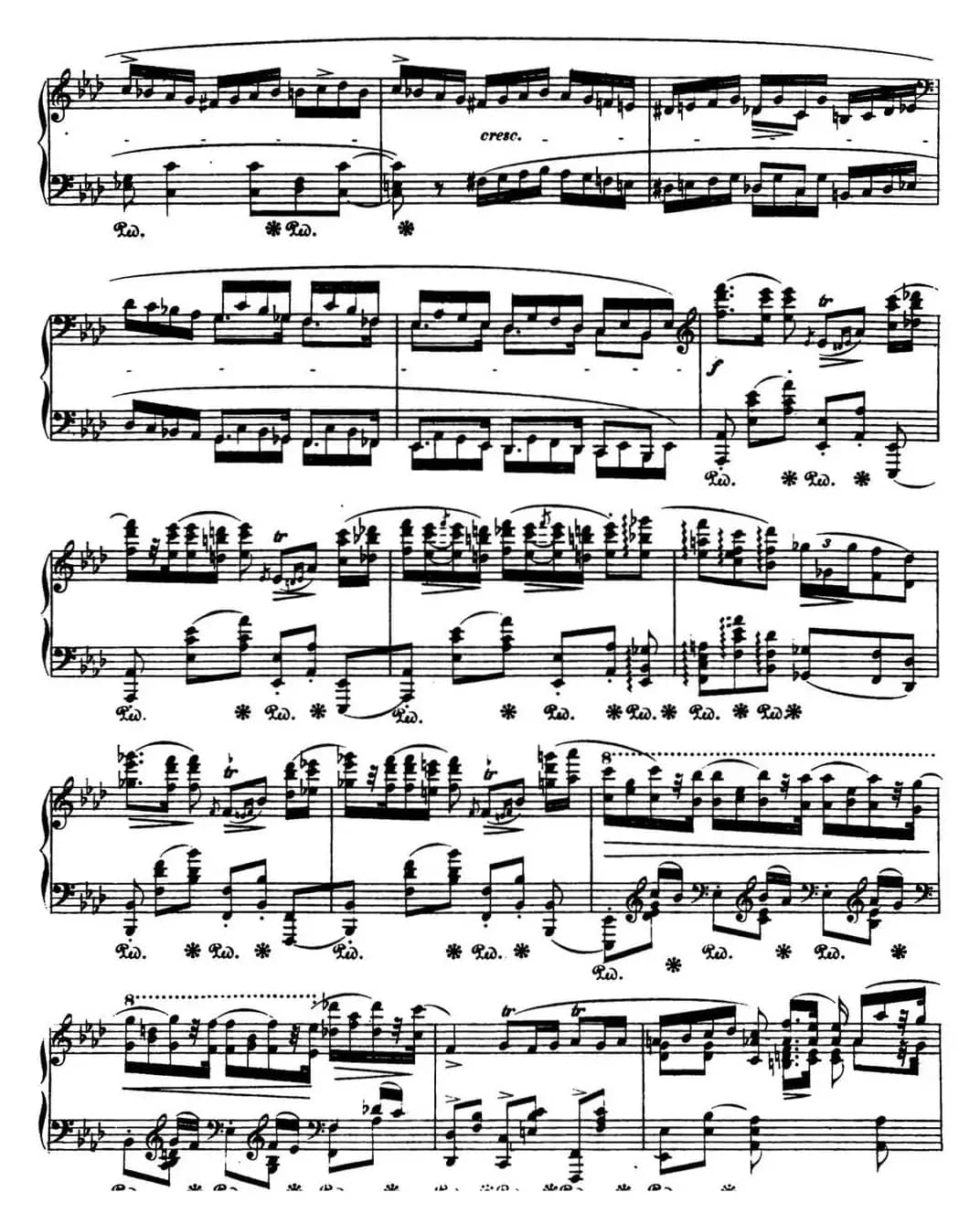 肖邦 波兰舞曲 英雄 Op.53 降A大调 Polonaise