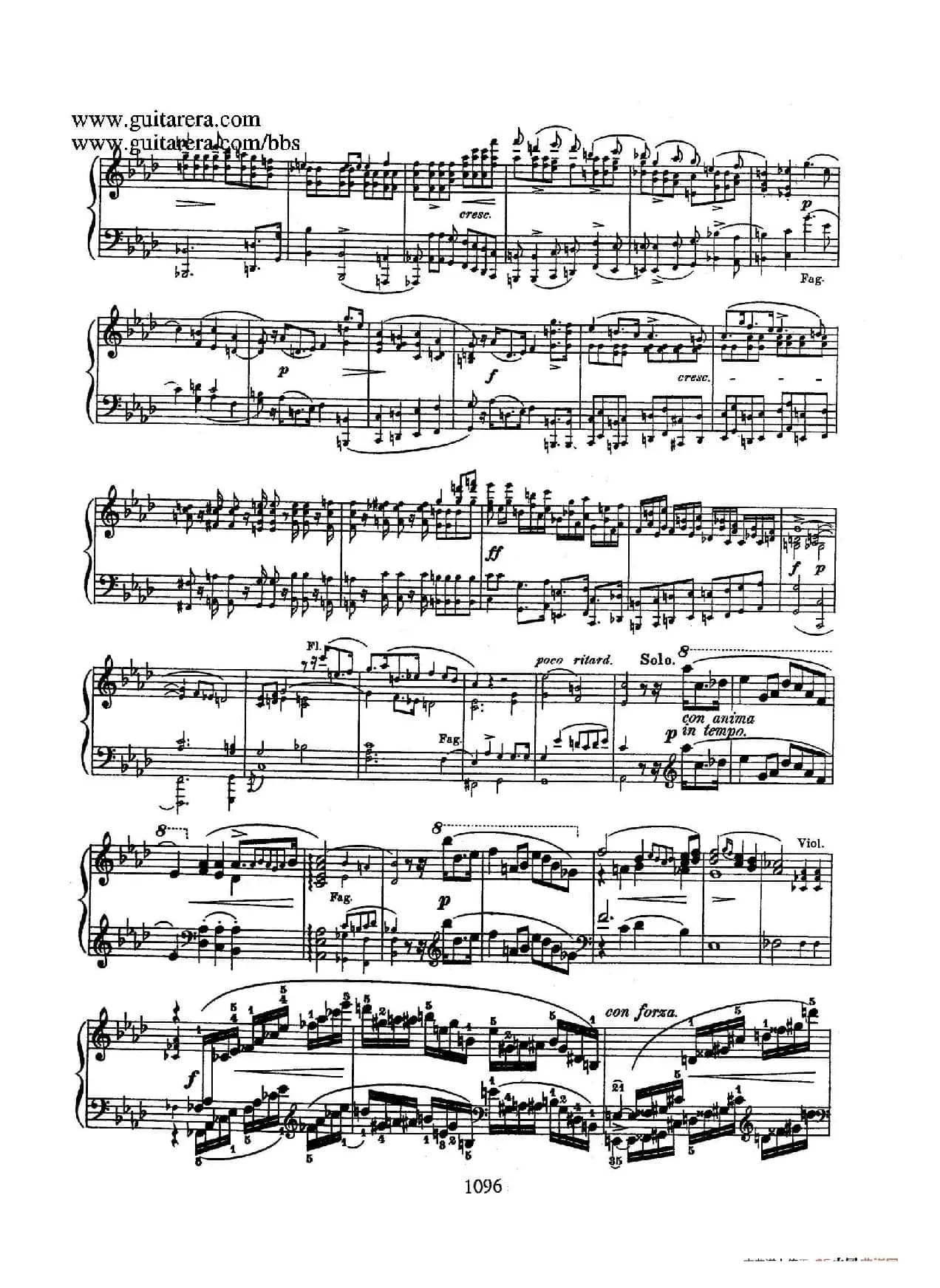 Piano Concerto No.2 in f Minor Op.21(f小调第二钢琴协奏曲·钢琴独奏版)