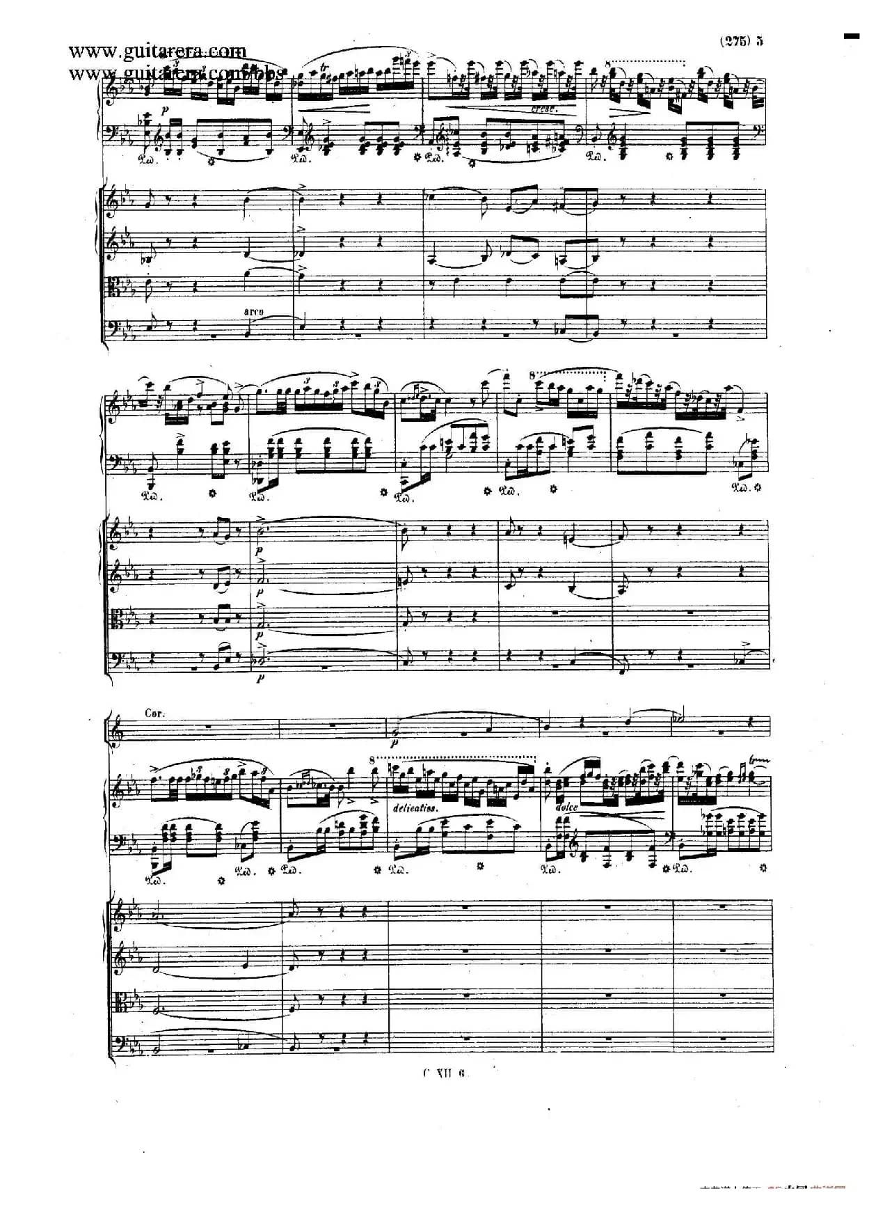 Grande Polonaise Brilliante Preceded by an Andante Spianato Op.22(平静的行板与华丽的波兰舞曲·总谱)