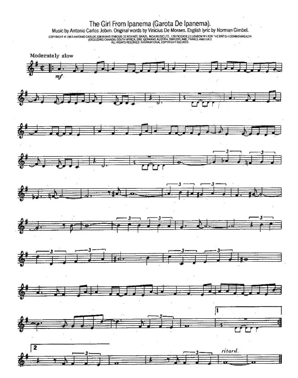 The Giri From Ipanema