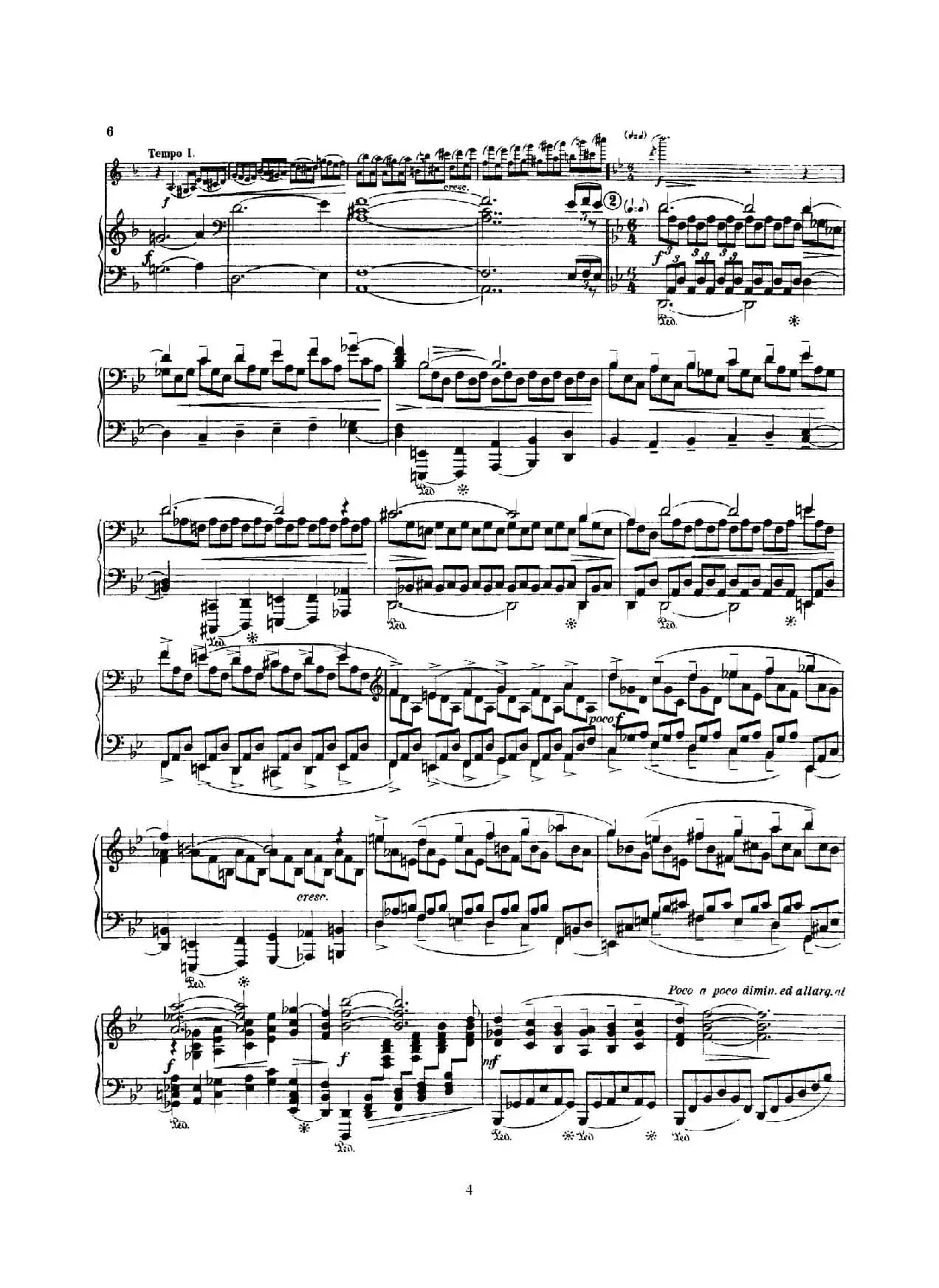 Concerto in D Minor Op.47（小提琴+钢琴伴奏）