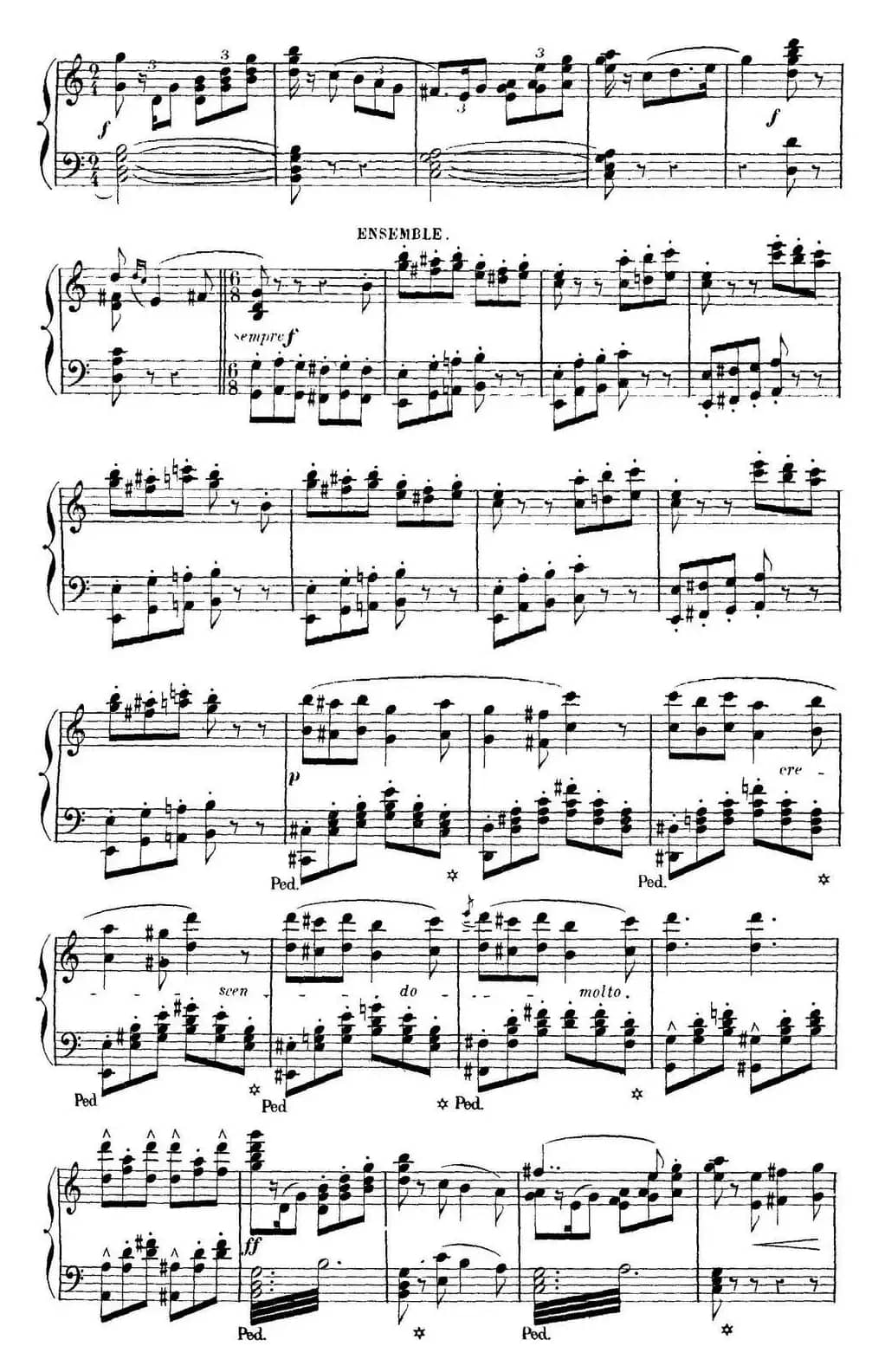 Carmen for Solo Piano（卡门全剧钢琴独奏版）（No.18）