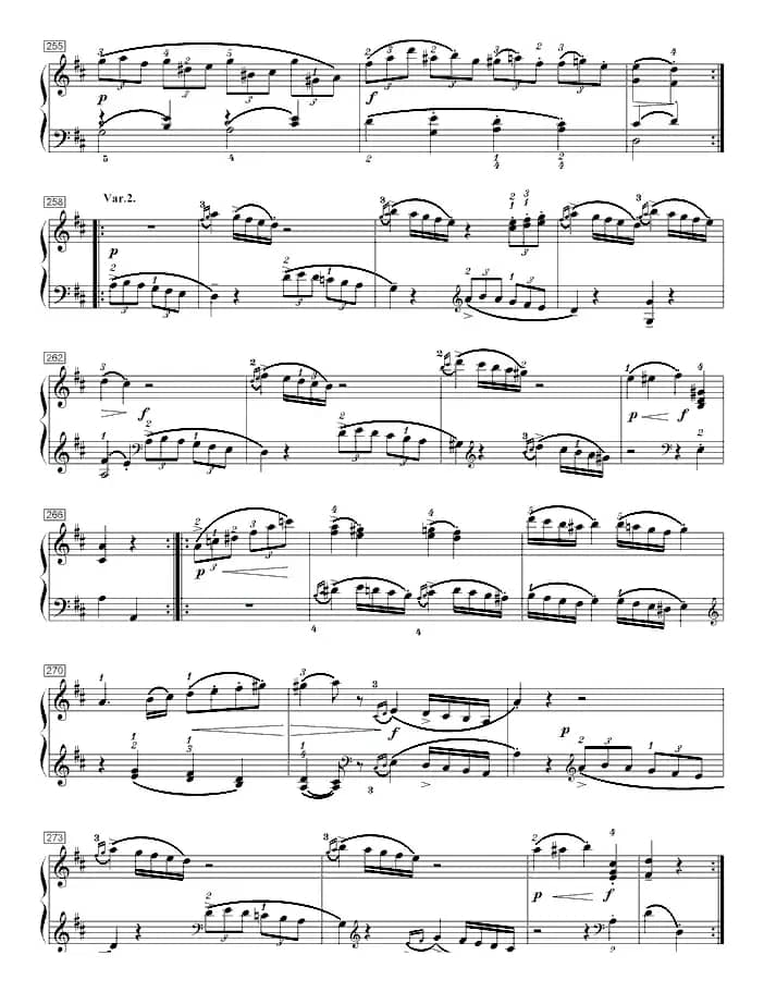 莫扎特D大调钢琴奏鸣曲K.284