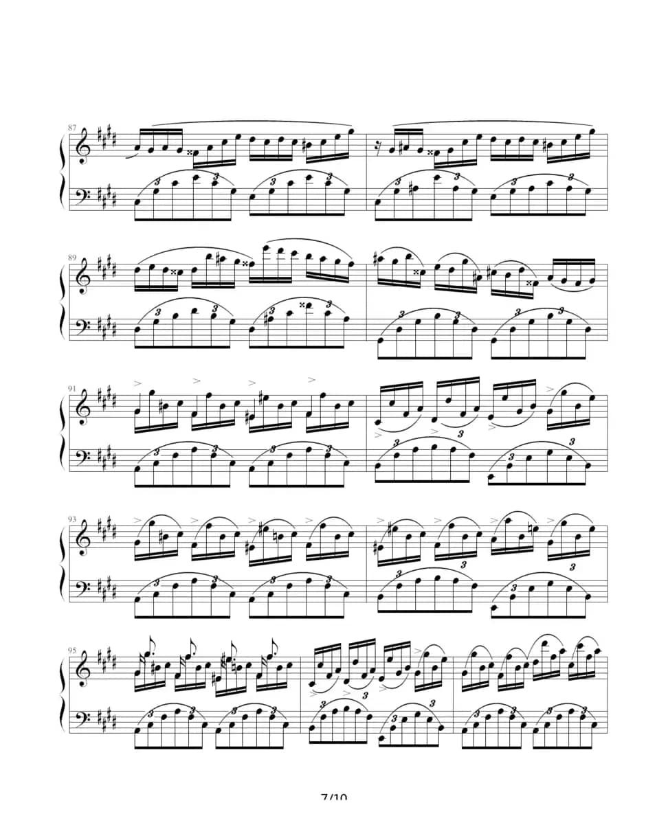 幻想即兴曲（滴漏制谱版）