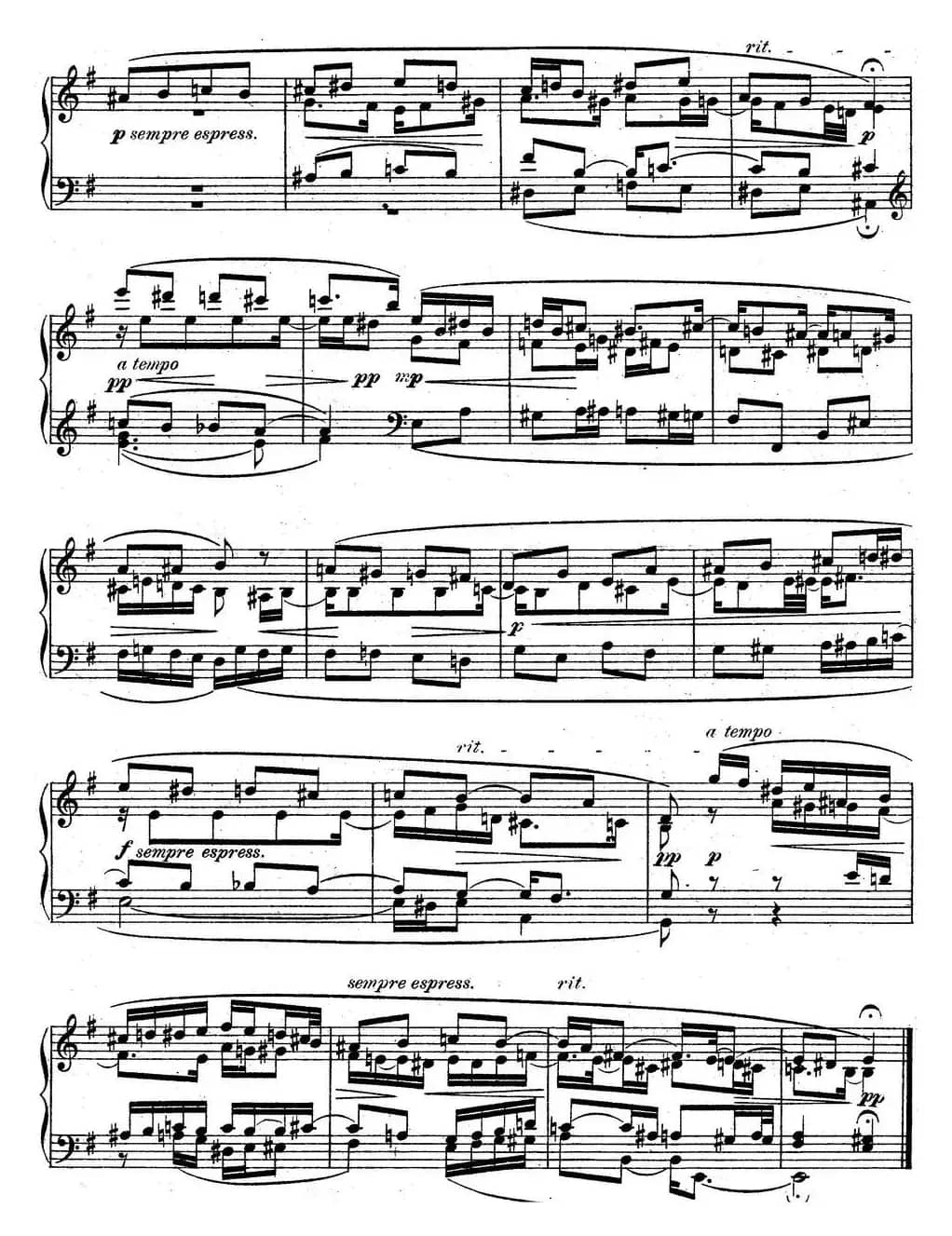 6 Preludes and Fugues Op.99（6首前奏曲与赋格·1）