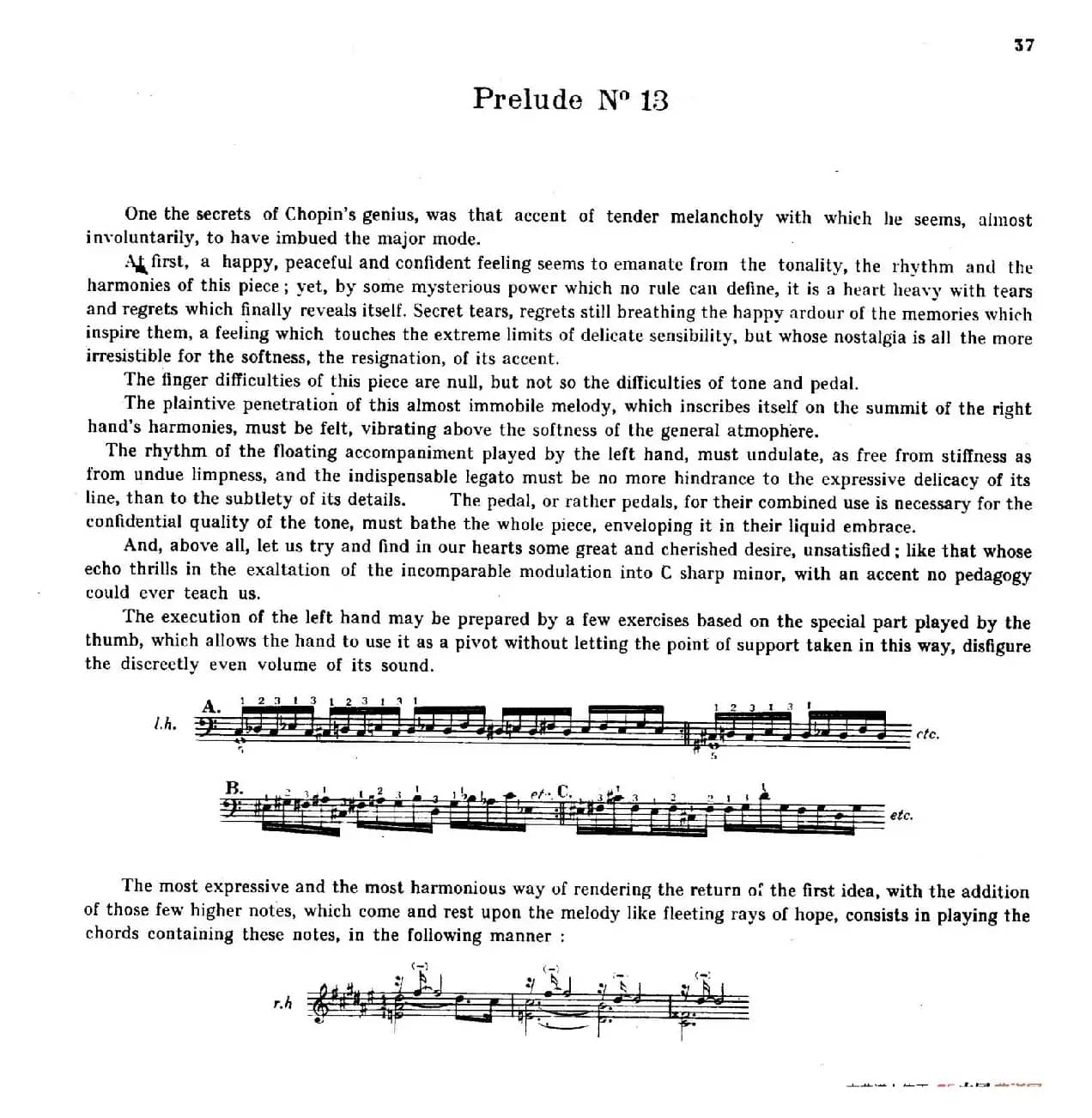 Preludes Op.28（24首前奏曲·13）