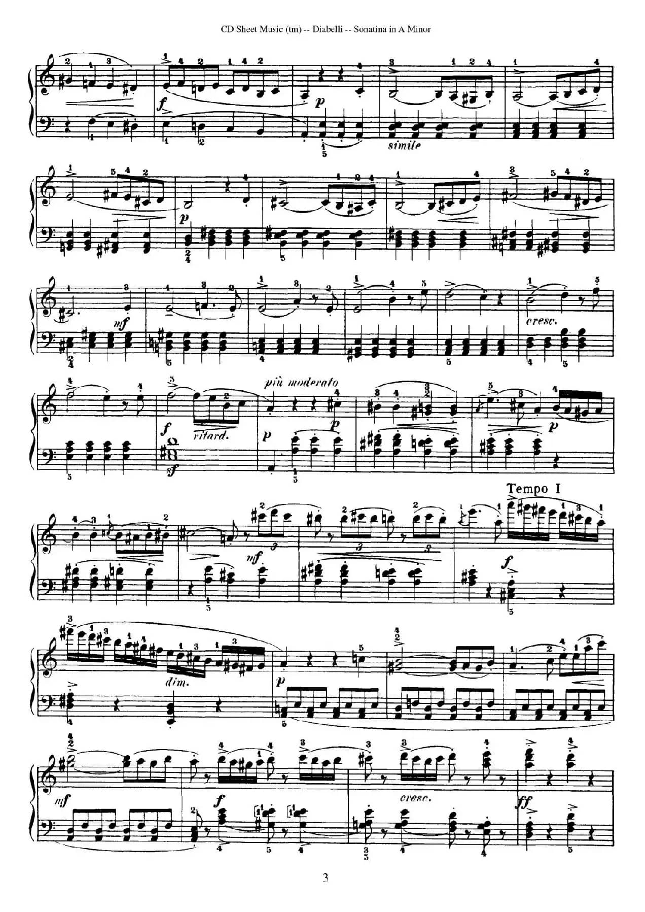 7 Piano Sonatinas Op.168（7首钢琴小奏鸣曲 No.7）