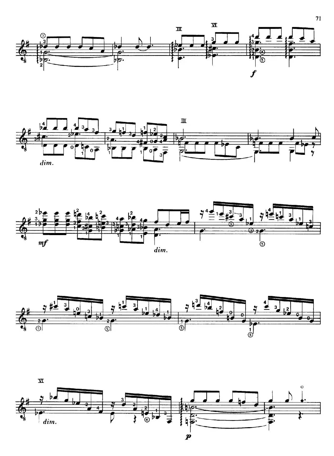 Joaquin Rodrigo Music for Guitar（罗德里戈吉他音乐P69-79（古典吉他）