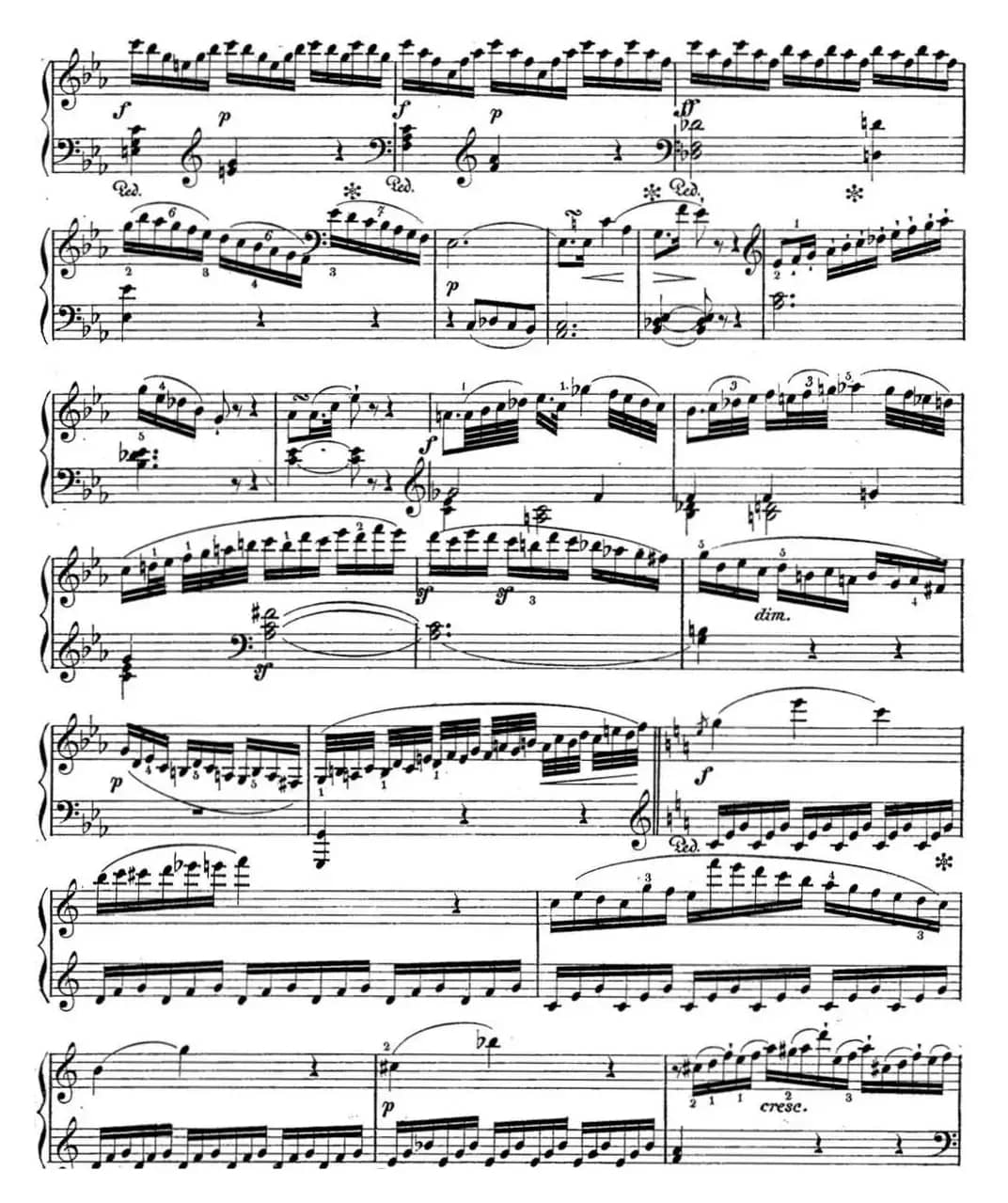 海顿 钢琴奏鸣曲 Hob XVI 48 in C major