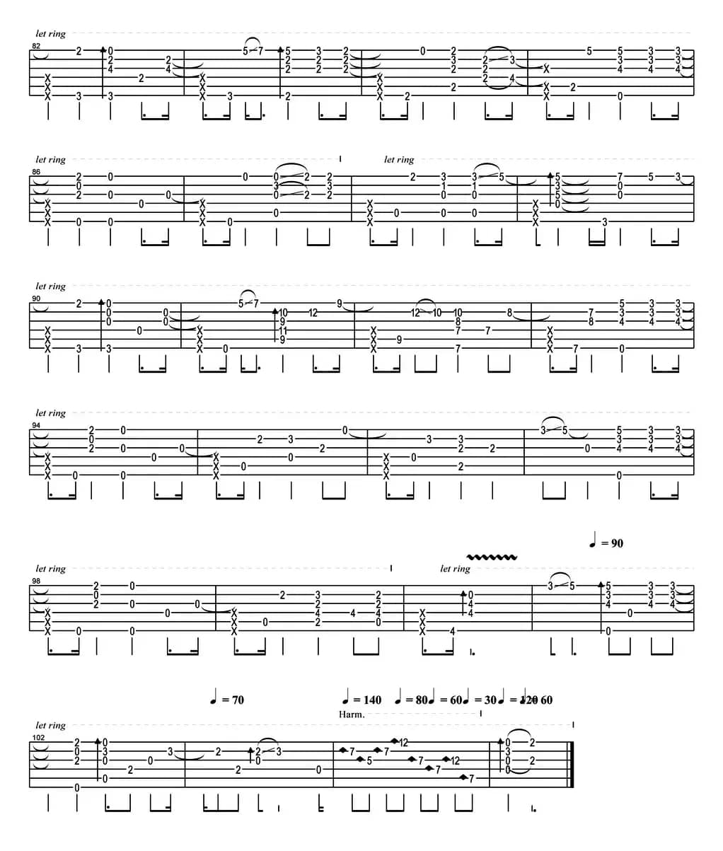 善的牧者（指弹谱）