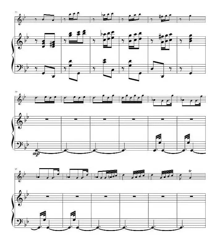 CONCERTO in G minor Summer（G小调协奏曲“夏”、小提琴+钢琴伴奏）