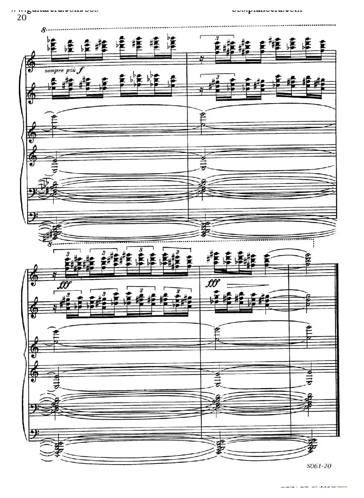 Poems of 1917 Op.41（1917之诗   4. 被侵略者的愤怒）