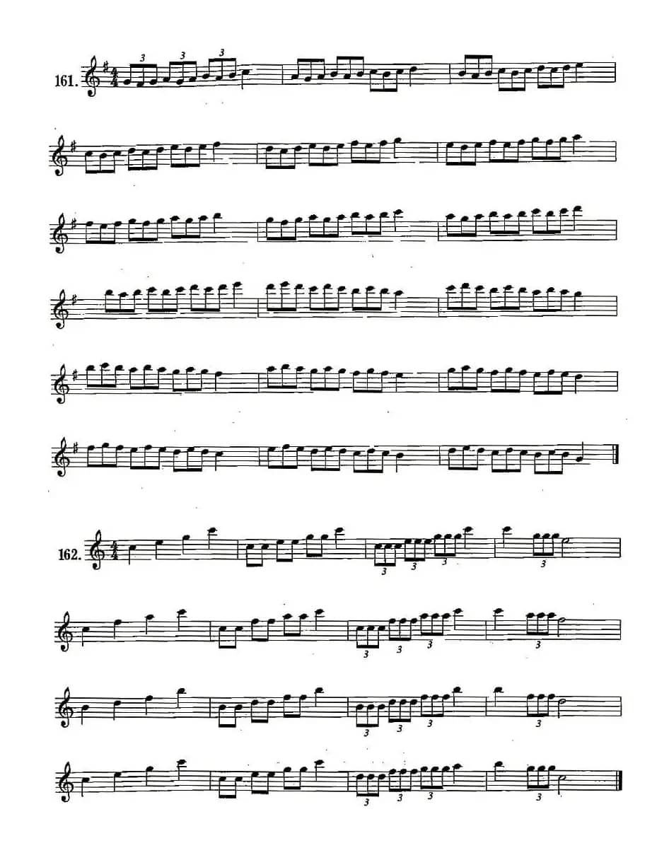 练习曲合集：27、三连音练习