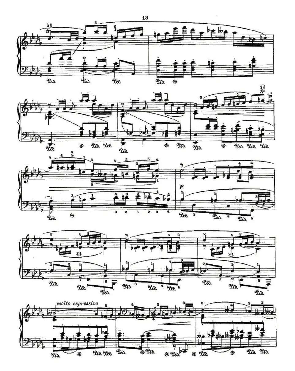 肖邦《练习曲》Fr.Chopin Op.25 No4-2