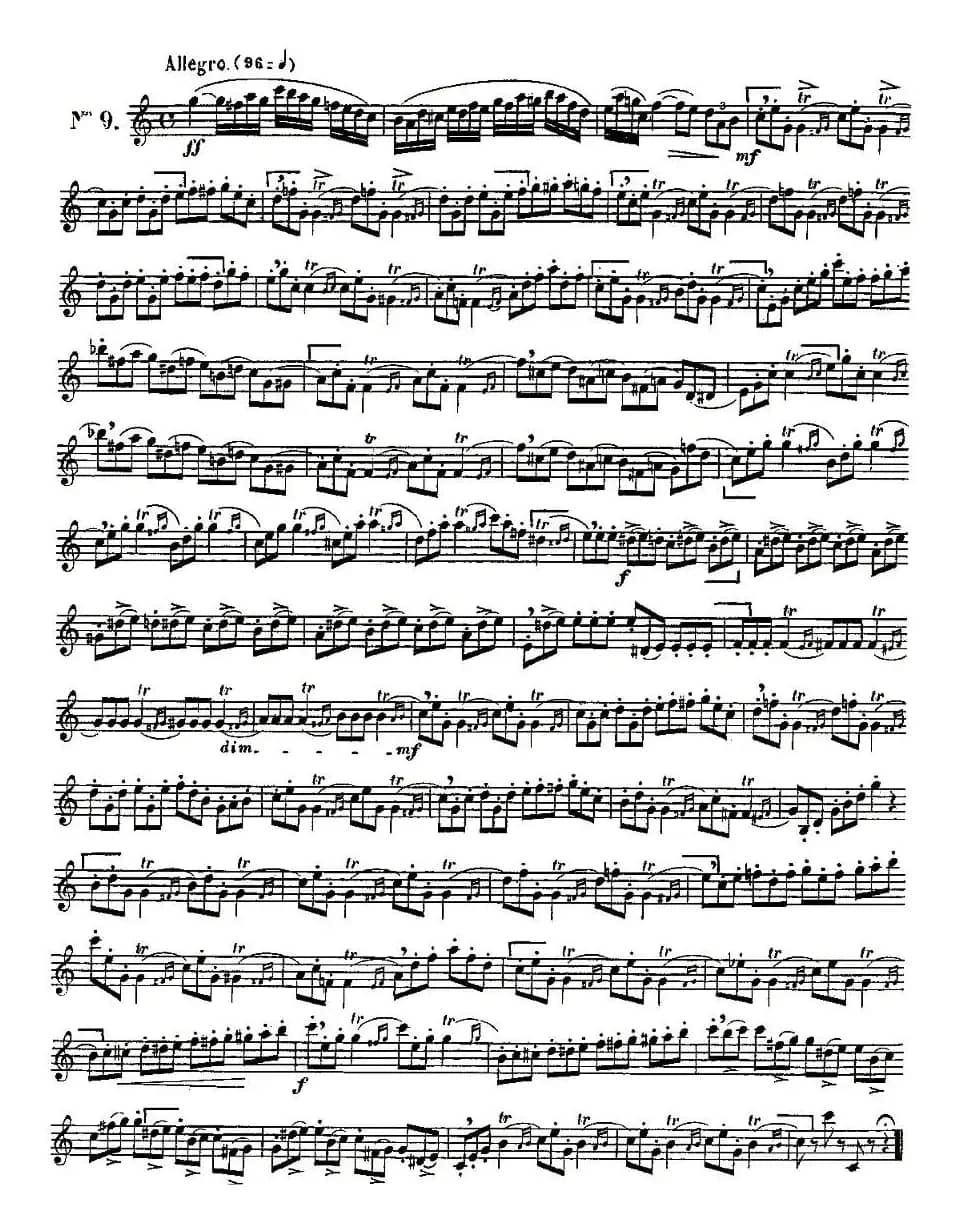 Klose Etudes Chantantes Pour Saxophone（KLOSE的15首练习曲集）