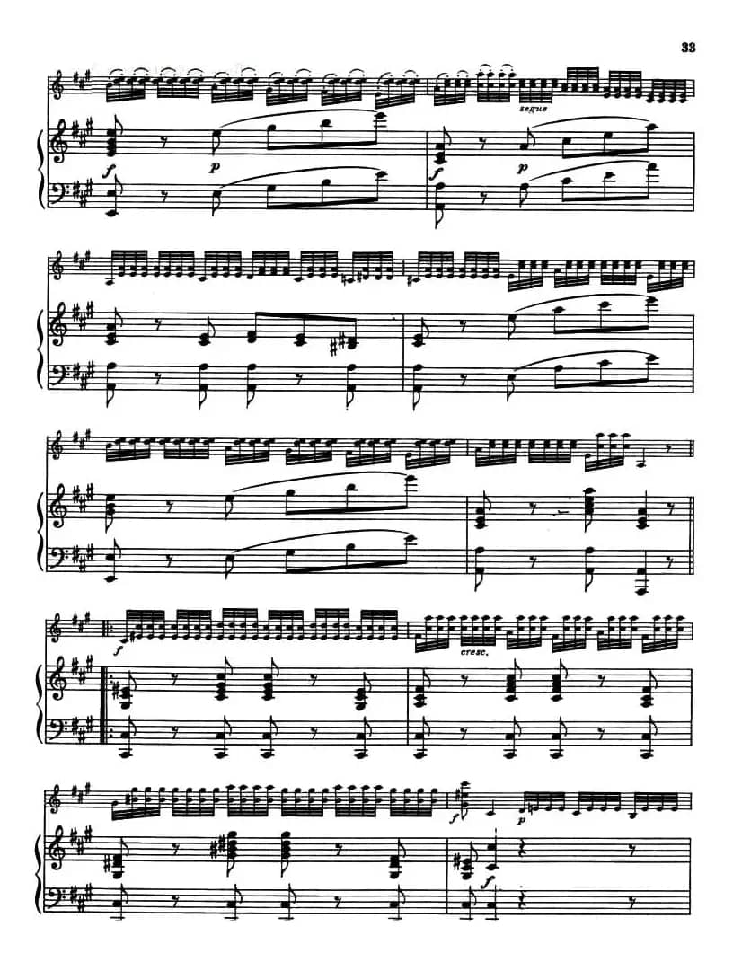 AIR VARIE No.6（天空变奏曲）（小提琴+钢琴伴奏）