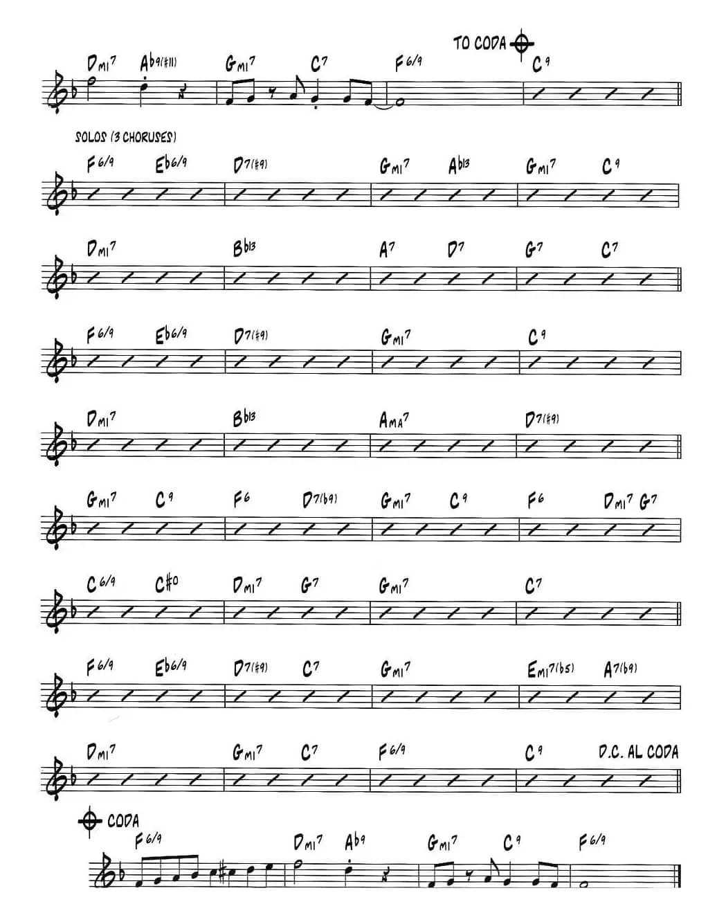 HERE'S TO THE PEOPLE（jazz系列萨克斯谱）