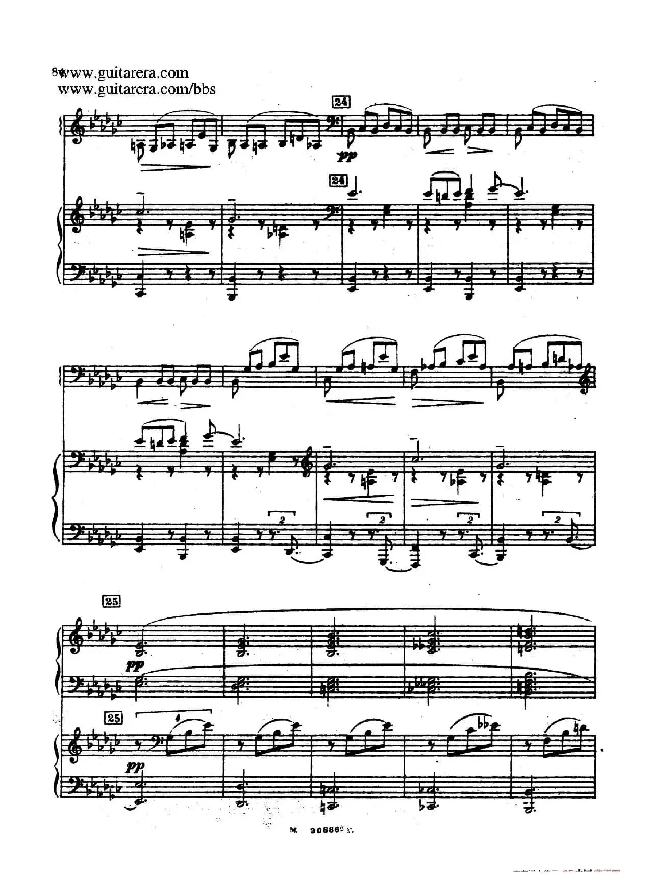 第二双钢琴组曲 Suite for Two Pianos No.2 Op.17(4. 塔兰泰拉舞曲 Tarantella)