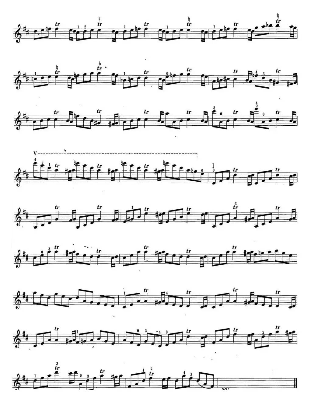 小提琴考级第六级：练习曲（6首）