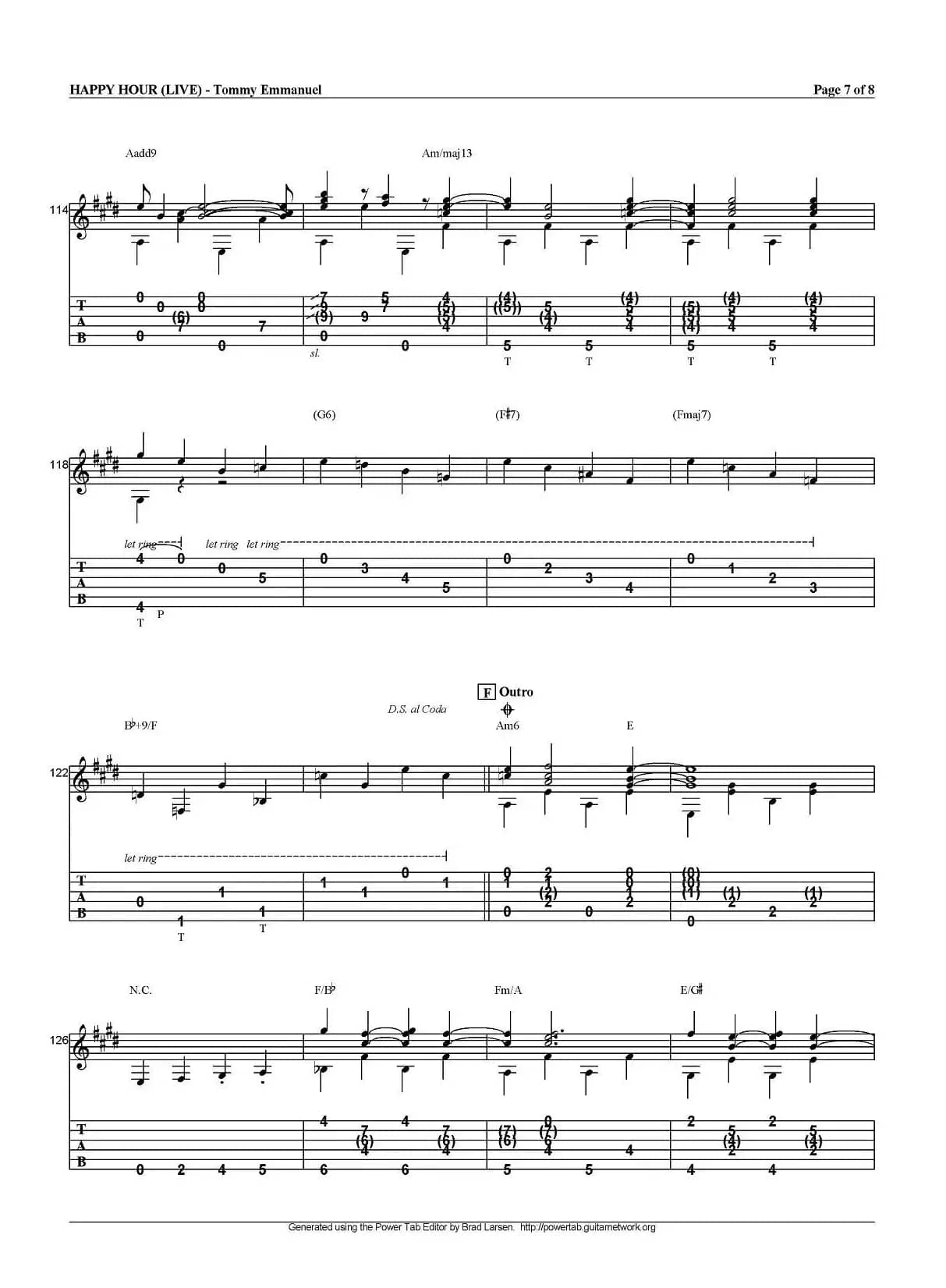 tommy emmanuel：happy hour live（指弹吉他）