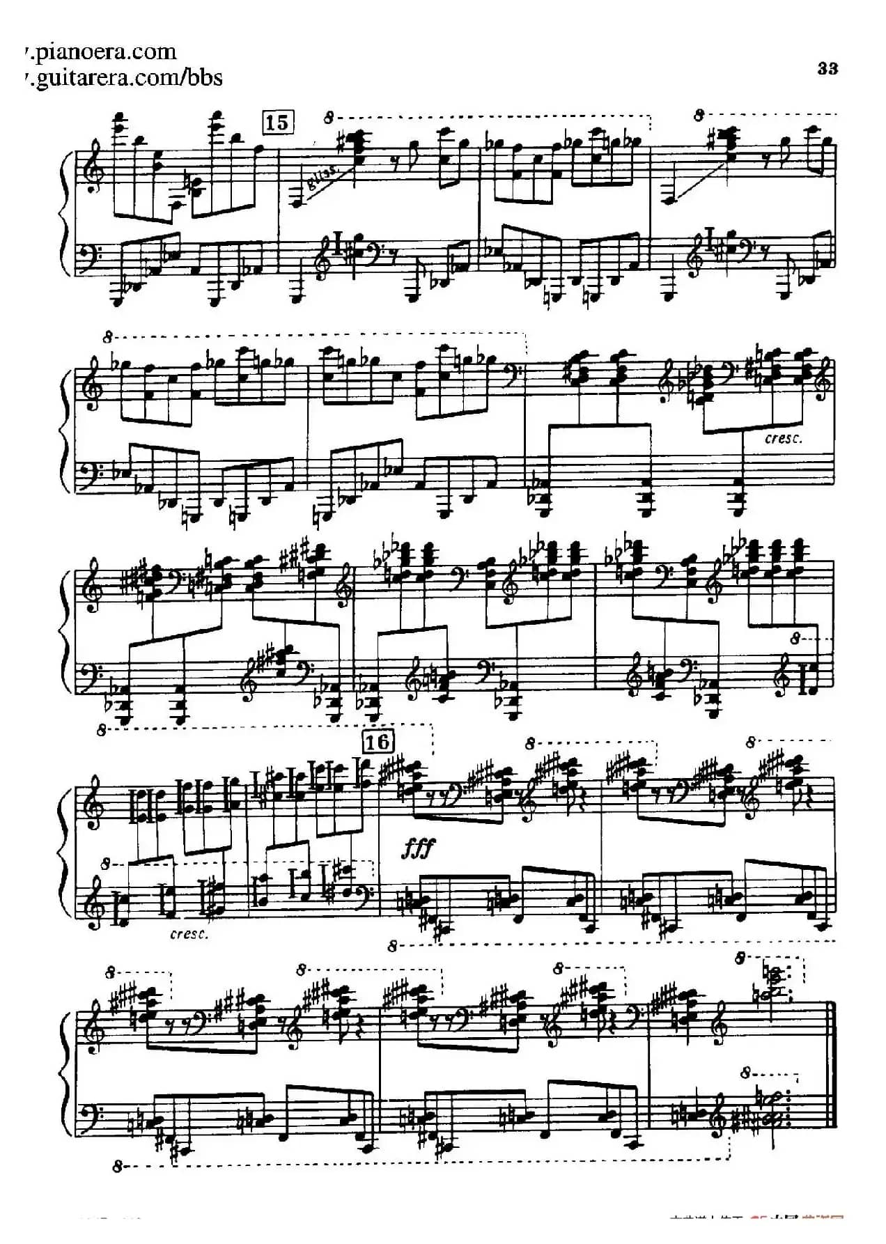 Piano Sonata(钢琴奏鸣曲· 第三乐章)