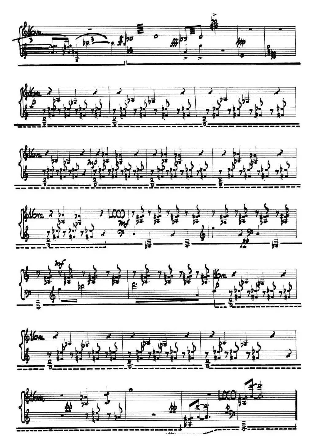 为加料钢琴而作的奏鸣曲与间奏曲(SECOND INTERLUDE)